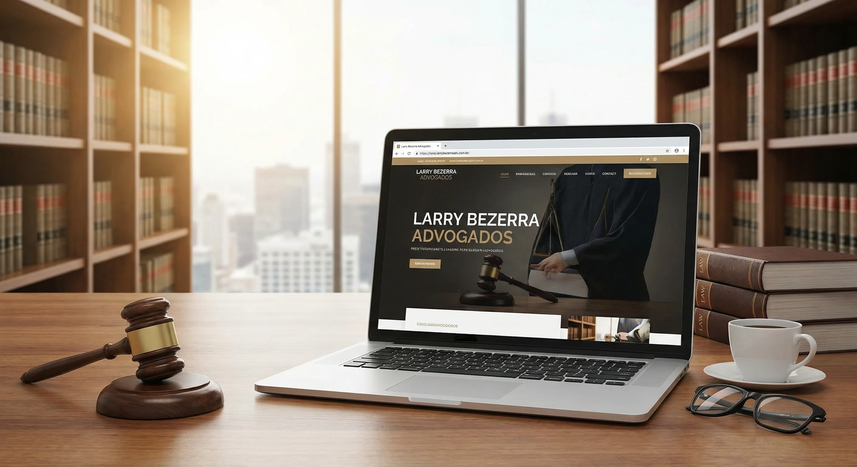 Larry Bezerra Adv — site institucional de advocacia